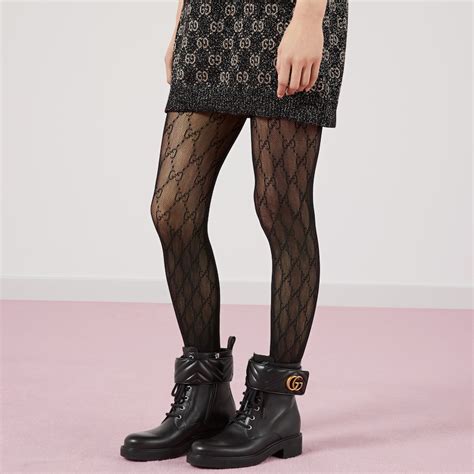 collant noir gg gucci|collant Gucci femme bas.